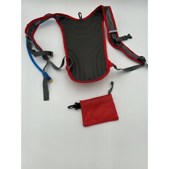 Camelbak Mule Red Hydration Backpack Bladder Budweiser Promo Rare Pouch - Picture 3 of 6